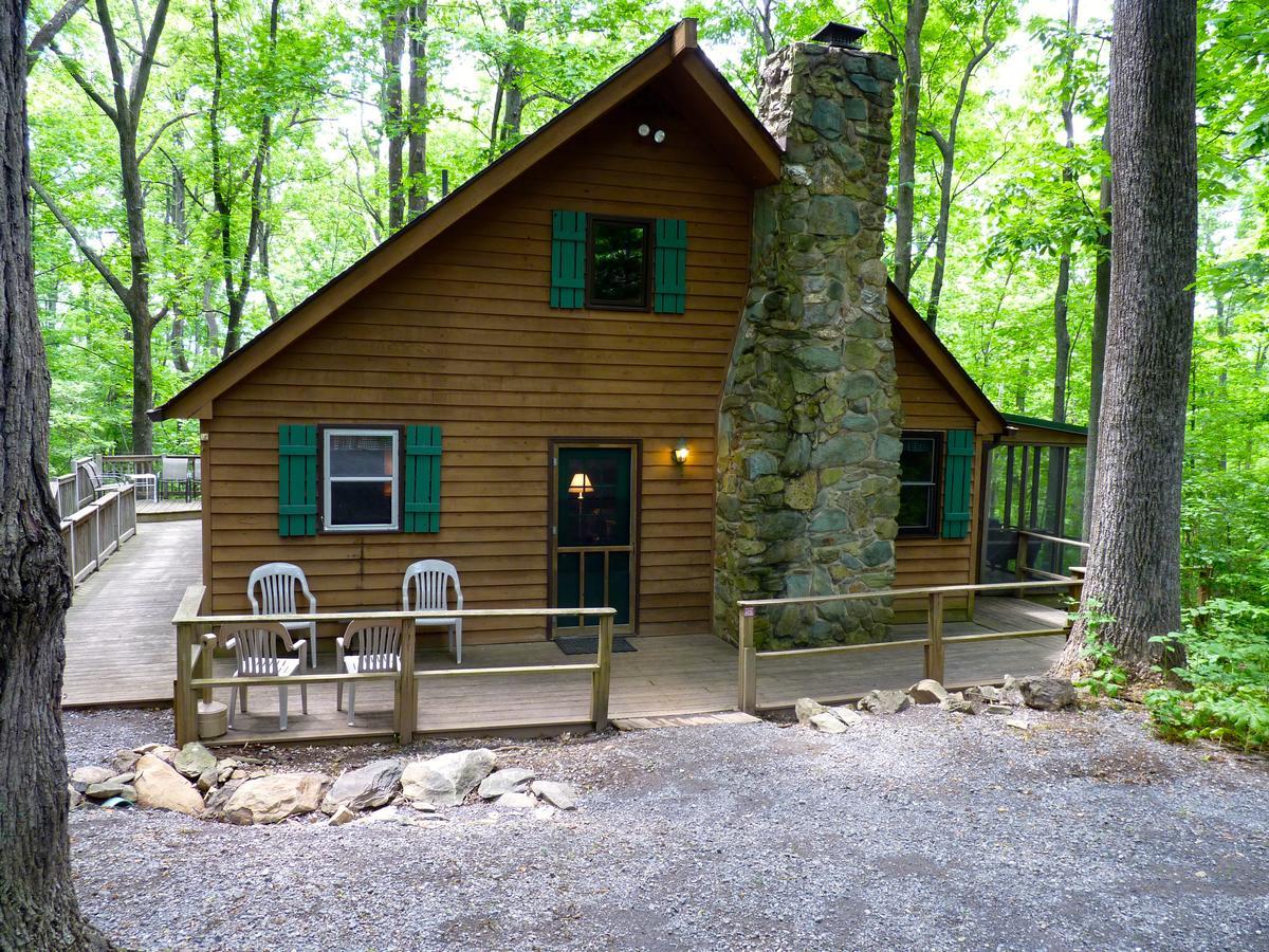 Cabin Creekwood Lyndhurst Экстерьер фото